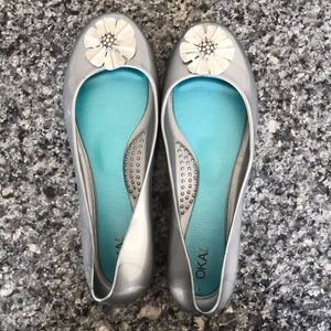 OKA-B ballet flat - silver